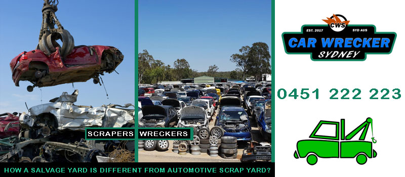 Salvage Yard VS Automotive Scrap Yard