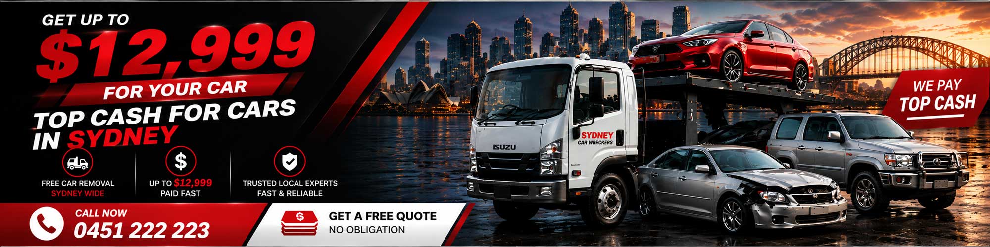 Car Wreckers Sydney – We Buy Scrap Cars